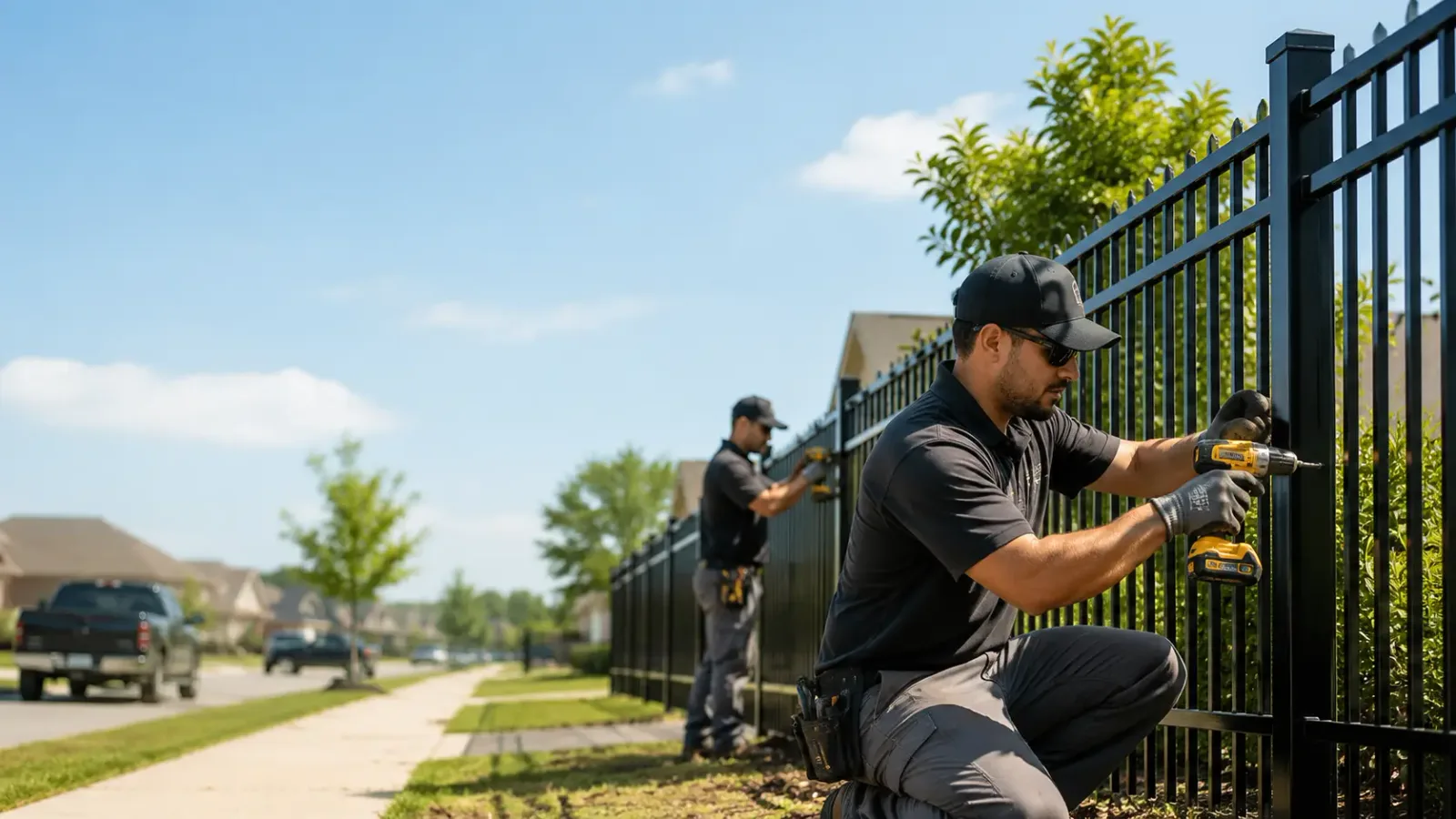 Metal Fence Installation in New London, MO
